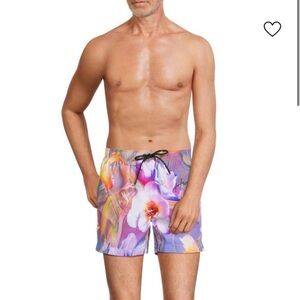 NWT XXL Floral Swim Trunks